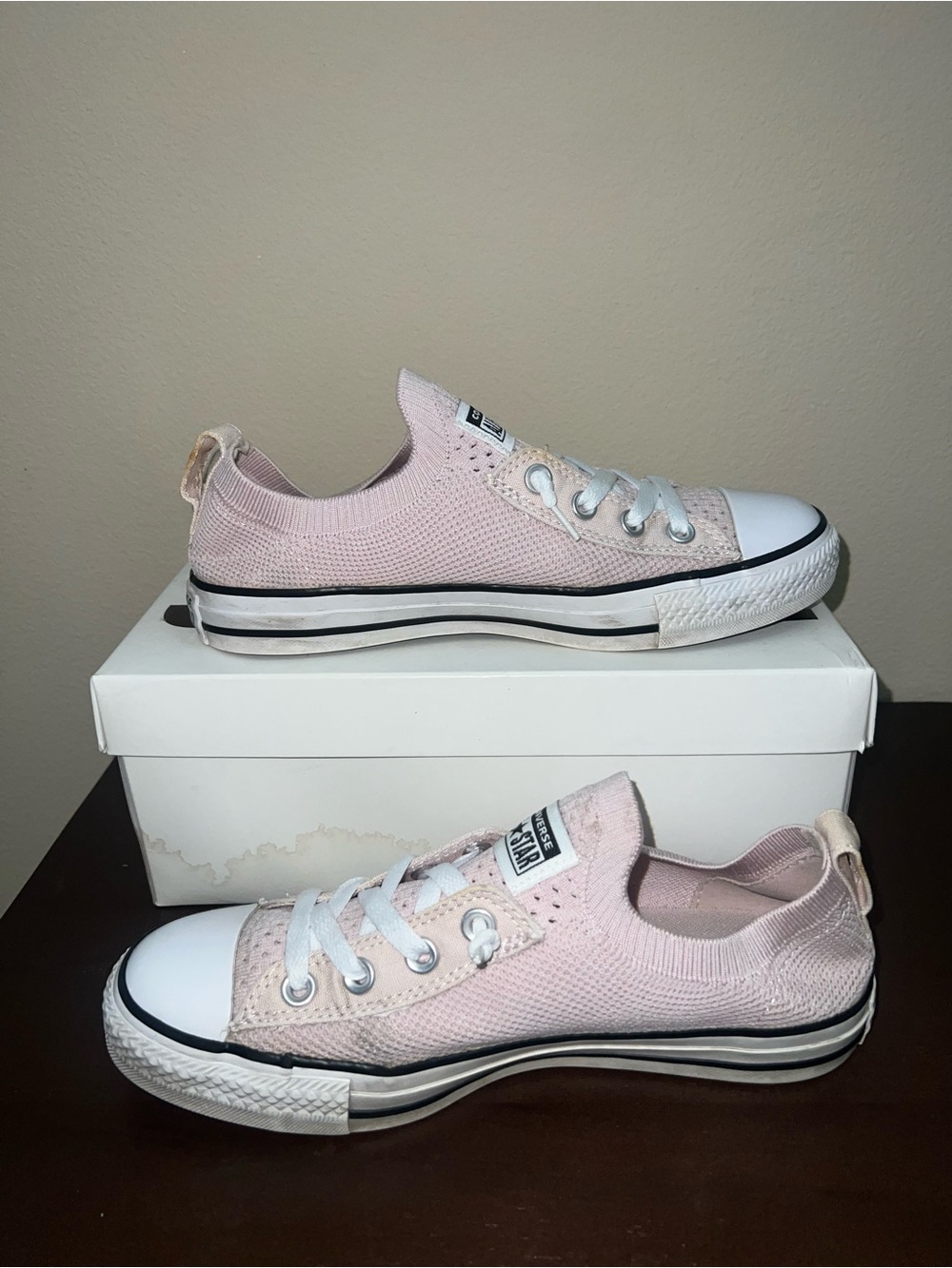 Converse Chuck Taylor Women’s All Star Shoreline Resortwear Knit Slip On Sz 7.5